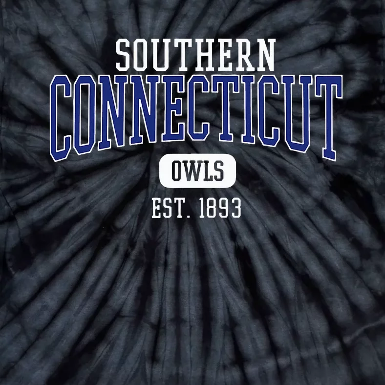 Southern C.O.N..N.E.C.T.I.C.U.T State O.W.L.S Est. Date Tie-Dye T-Shirt