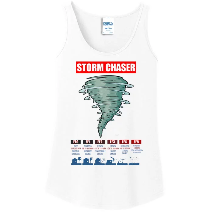 Storm Chaser Stormchaser Tornado Classes Storm Chaser Ladies Essential Tank