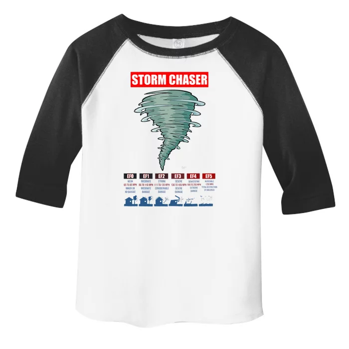 Storm Chaser Stormchaser Tornado Classes Storm Chaser Toddler Fine Jersey T-Shirt