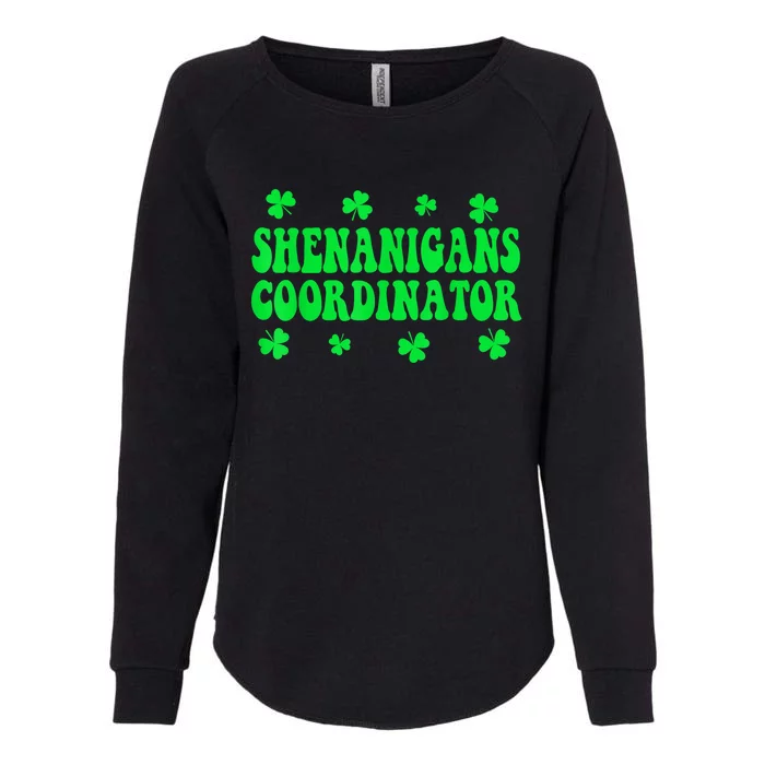 Shenanigans Coordinator Shirt Wo St Patricks Day Teacher Womens California Wash Sweatshirt