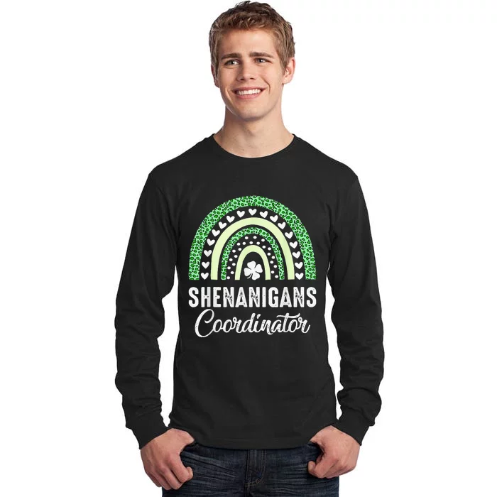 Shenanigans Coordinator St Patricks Day Outfit Tall Long Sleeve T-Shirt