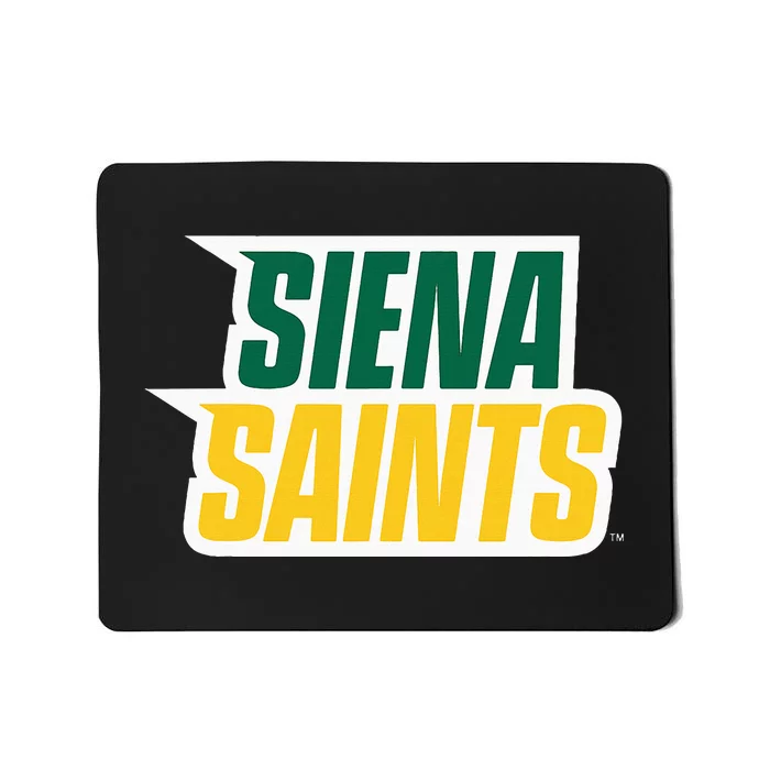 Siena College Saints New Stacked Type Mousepad