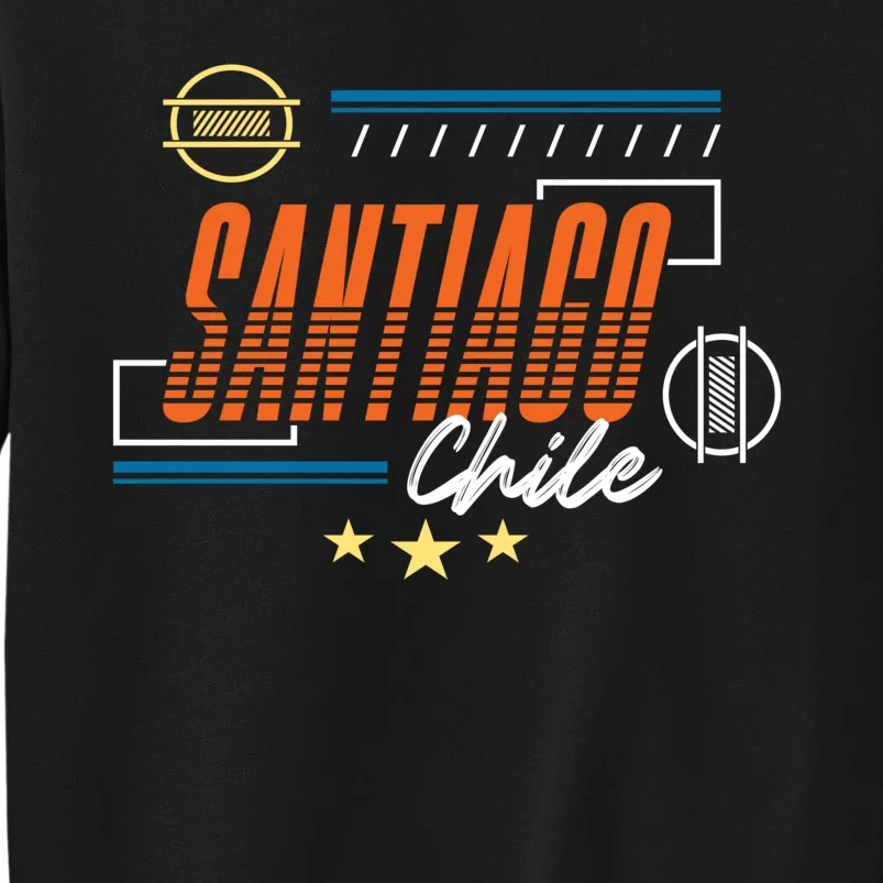 Santiago Chile Tall Sweatshirt