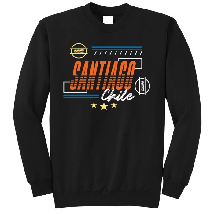 Santiago Chile Tall Sweatshirt