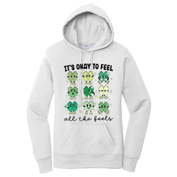 School Counselor St Patrick Day Women's Pullover Hoodie