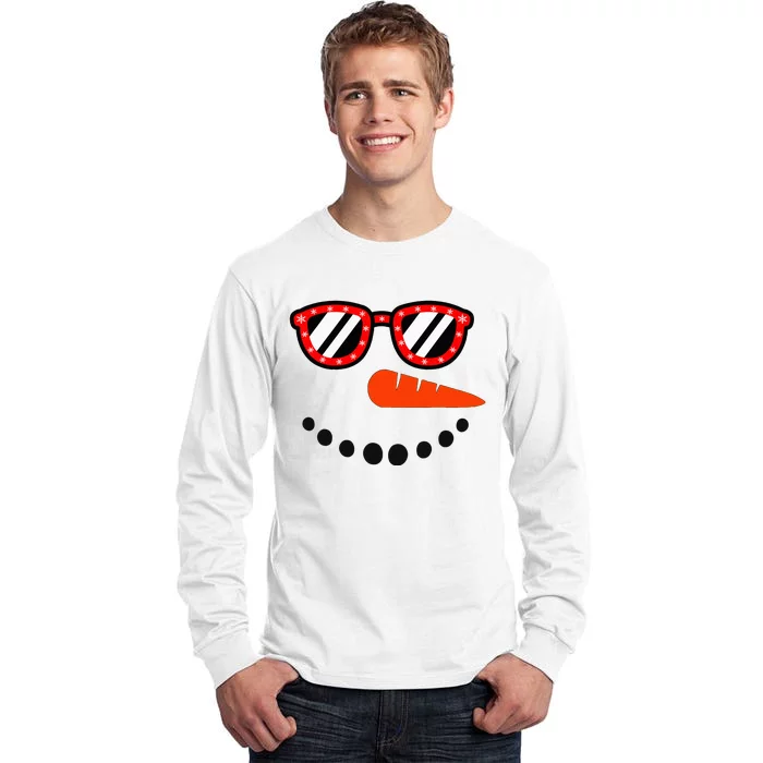 Snowman Christmas Snowman Tall Long Sleeve T-Shirt