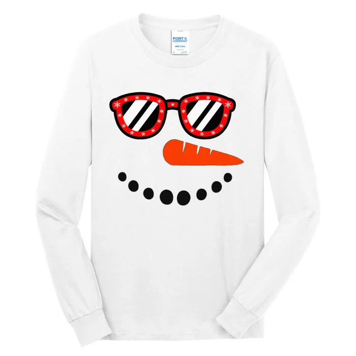 Snowman Christmas Snowman Tall Long Sleeve T-Shirt