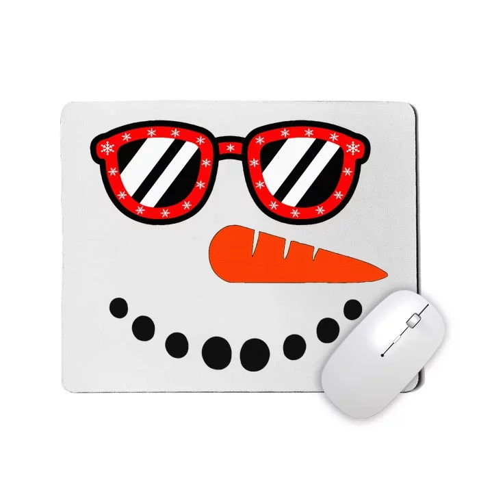 Snowman Christmas Snowman Mousepad