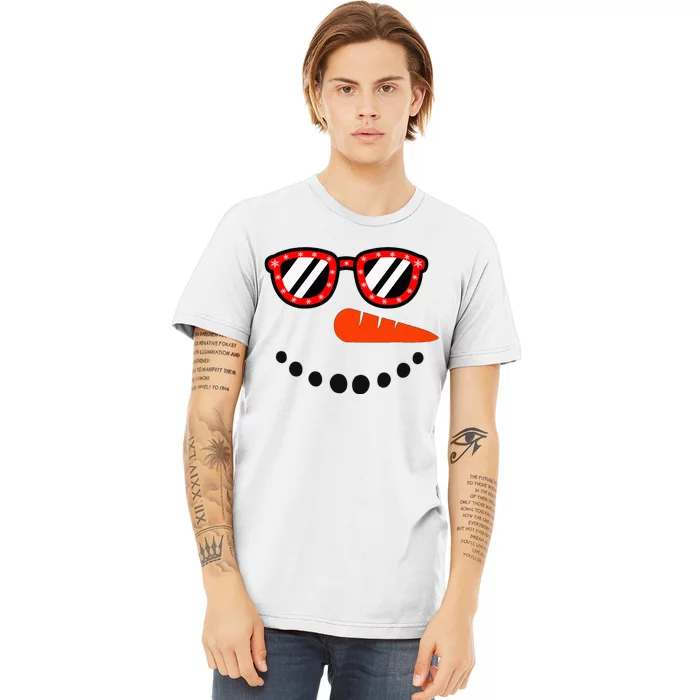 Snowman Christmas Snowman Premium T-Shirt