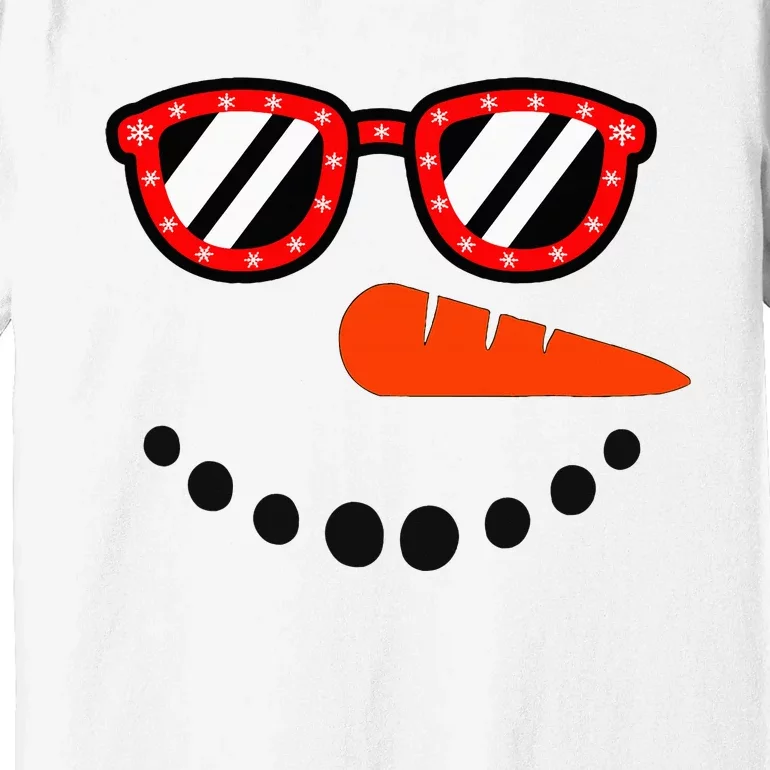 Snowman Christmas Snowman Premium T-Shirt