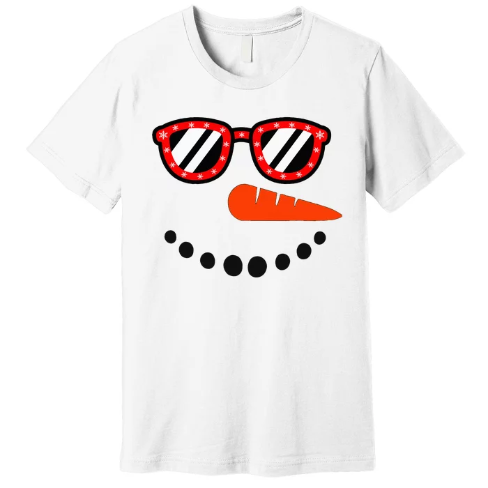 Snowman Christmas Snowman Premium T-Shirt