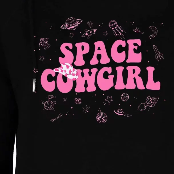 Space Cowgirl Womens Funnel Neck Pullover Hood