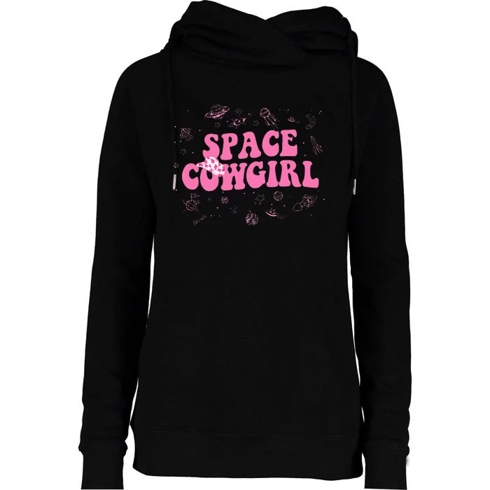 Space Cowgirl Womens Funnel Neck Pullover Hood