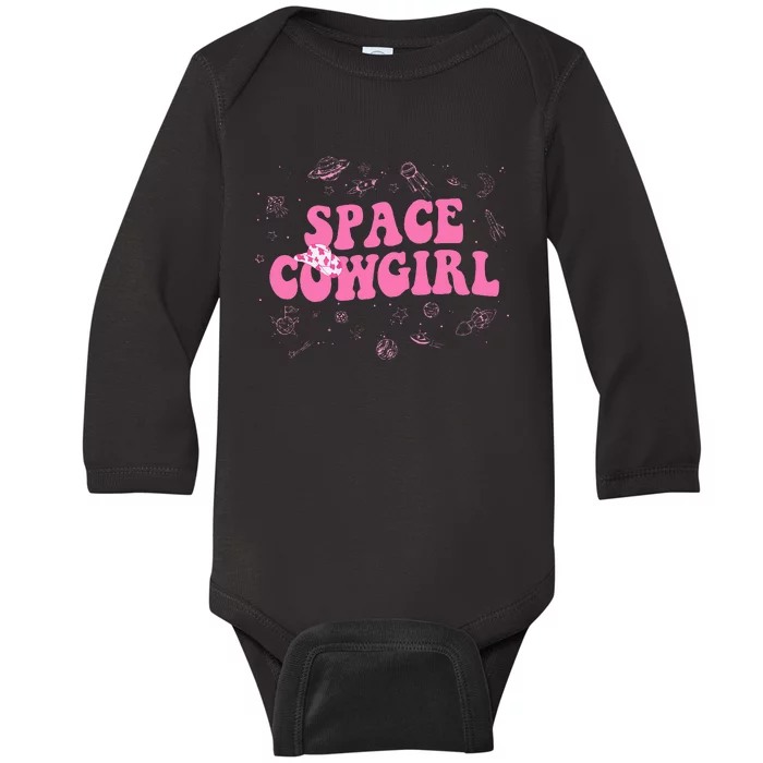 Space Cowgirl Baby Long Sleeve Bodysuit