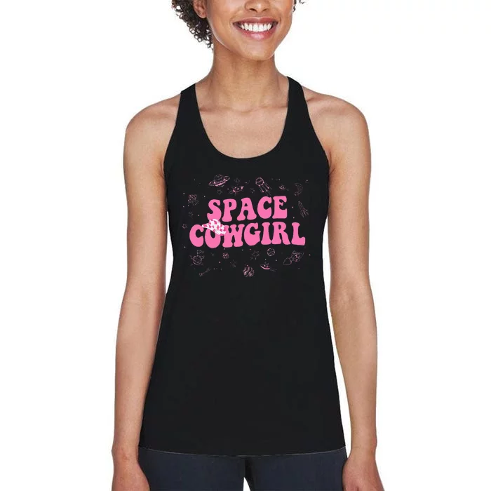 Space Cowgirl Women's Racerback Tank