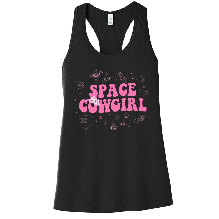 Space Cowgirl Women's Racerback Tank