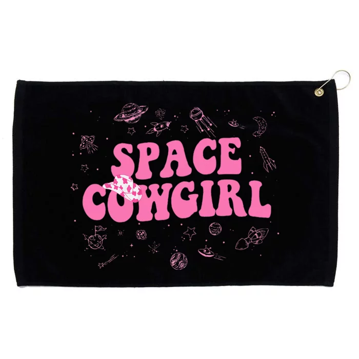 Space Cowgirl Grommeted Golf Towel