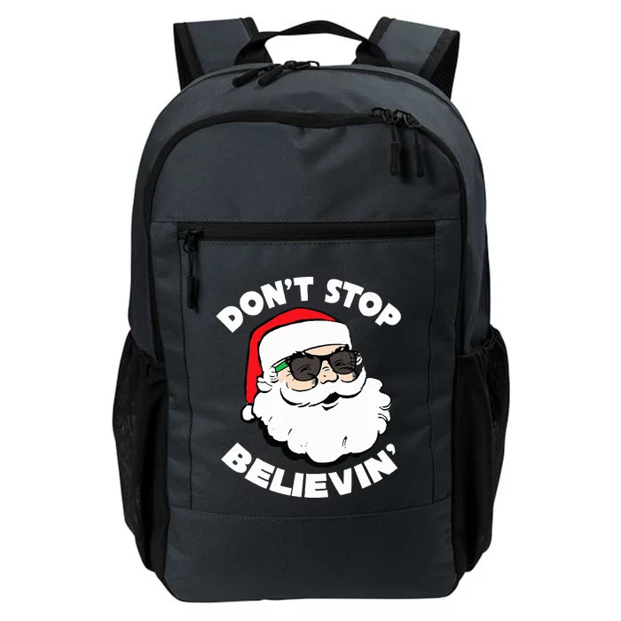 Santa Claus Sunglasses  Funny Santa Shades Christmas Santa Daily Commute Backpack