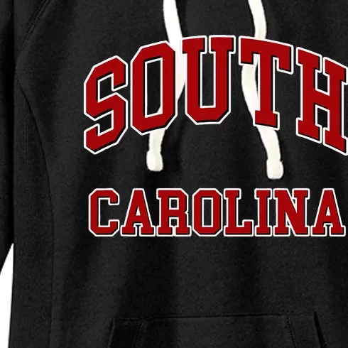 South Carolina Sc Throwback Design Print Classic Women's Fleece Hoodie