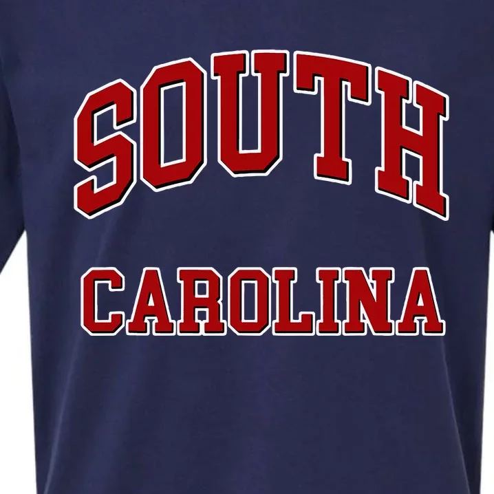 South Carolina Sc Throwback Design Print Classic Sueded Cloud Jersey T-Shirt