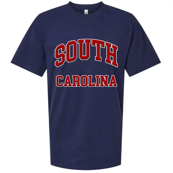 South Carolina Sc Throwback Design Print Classic Sueded Cloud Jersey T-Shirt