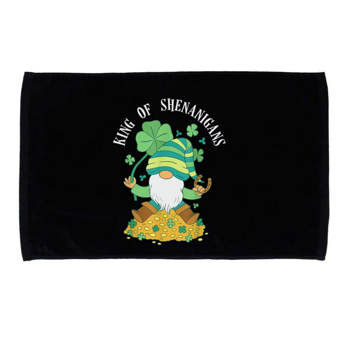 Shenanigans Coordinator St Patrick's Day Gnomes Green Microfiber Hand Towel