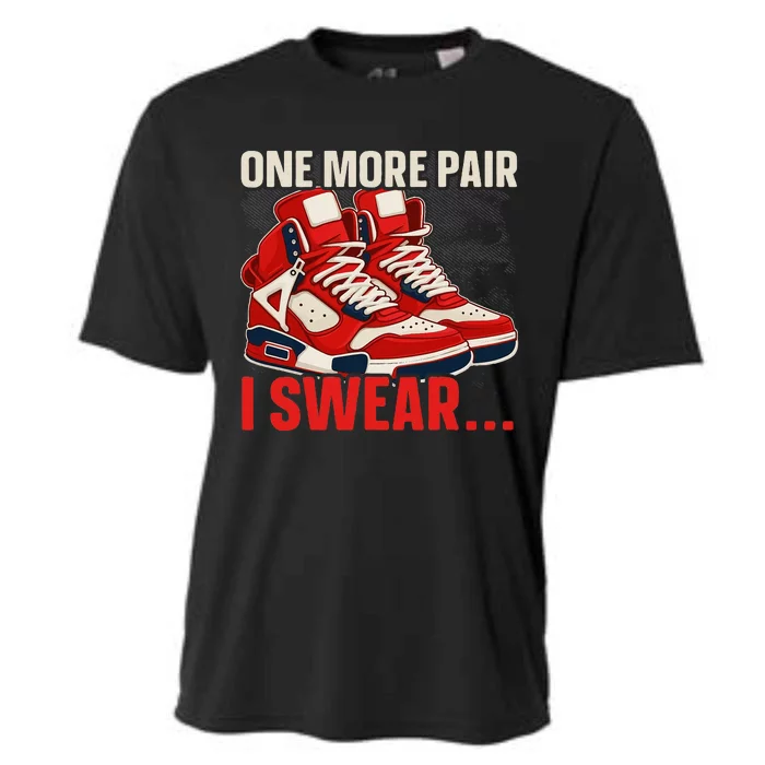 Shoe Collector Sneakerhead Shoe Lover I Love Sneakers Cooling Performance Crew T-Shirt