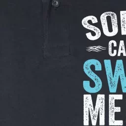 Sorry Can't Swim Meets Funny Retro Swimming Coach Swimmer Softstyle Adult Sport Polo