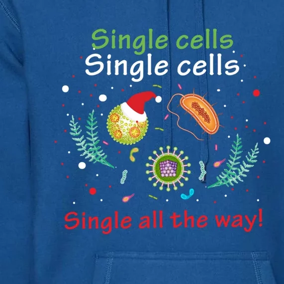 Single Cells Single Cells Science Biology Christmas Gift Premium Hoodie