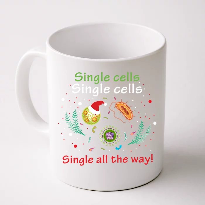 Single Cells Single Cells Science Biology Christmas Gift Front & Back Coffee Mug