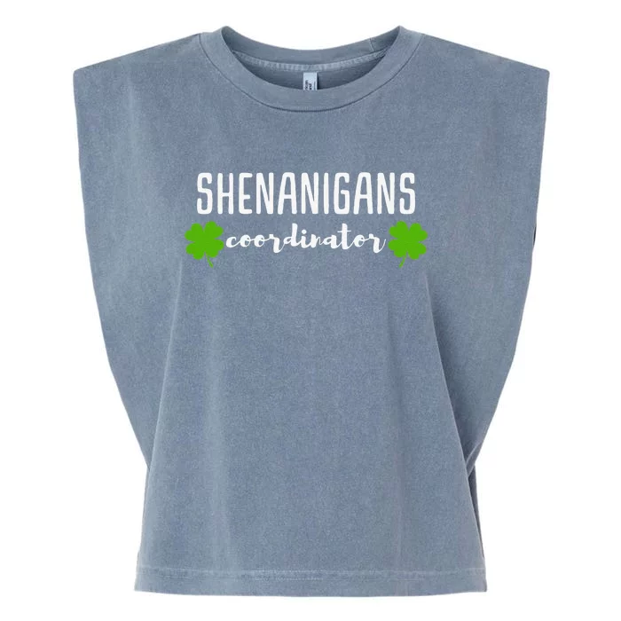 Shenanigans Coordinator Saint Irish Pats St. Patrick's Day Garment-Dyed Women's Muscle Tee