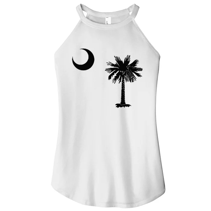 South Carolina State Flag Palmetto Moon SC Pride Women’s Perfect Tri Rocker Tank