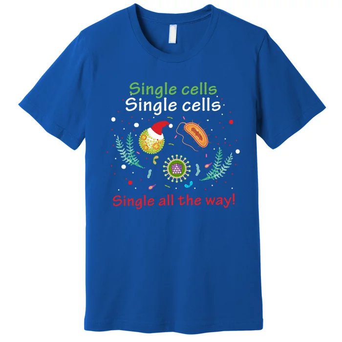 Single Cells Single Cells Science Biology Christmas Gift Premium T-Shirt