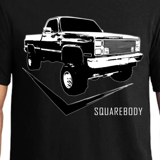 Squarebody Classic Square Body Truck Funny Gift Pajama Set