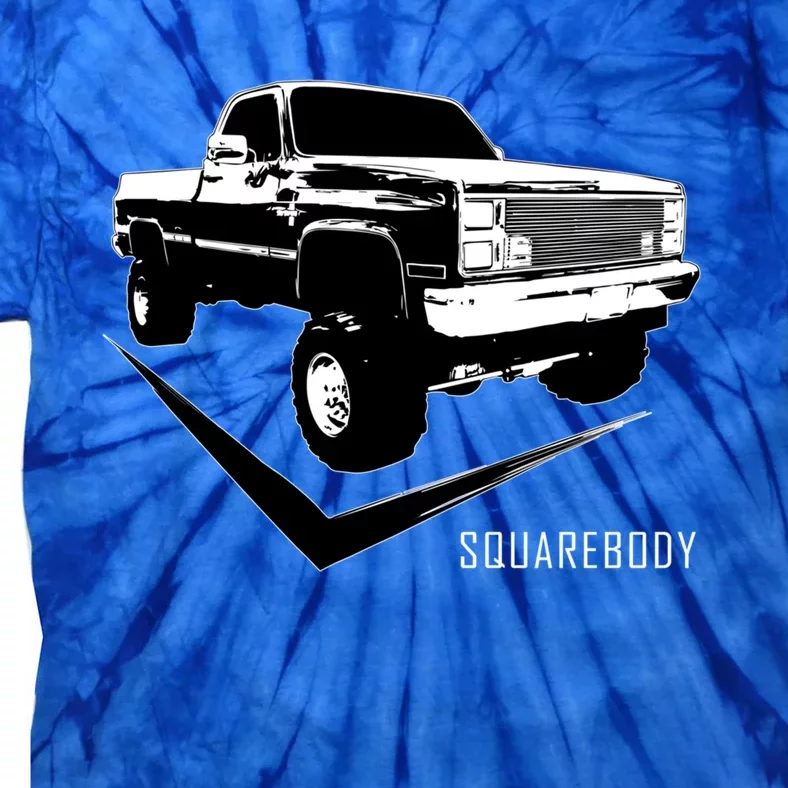 Squarebody Classic Square Body Truck Funny Gift Tie-Dye T-Shirt