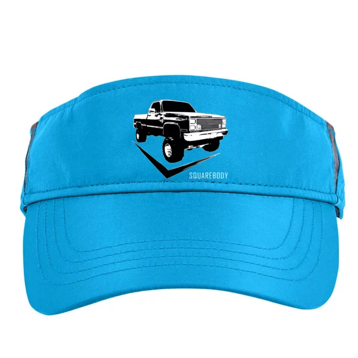 Squarebody Classic Square Body Truck Funny Gift Adult Drive Performance Visor