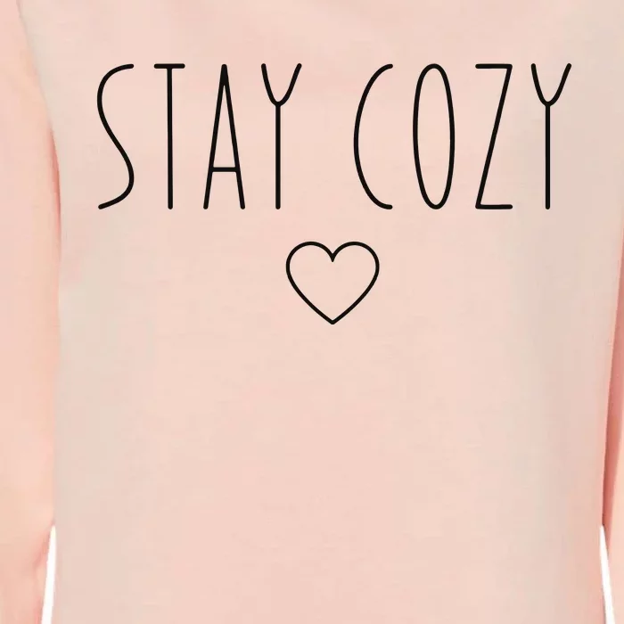 Stay Cozy Womens California Wash Sweatshirt