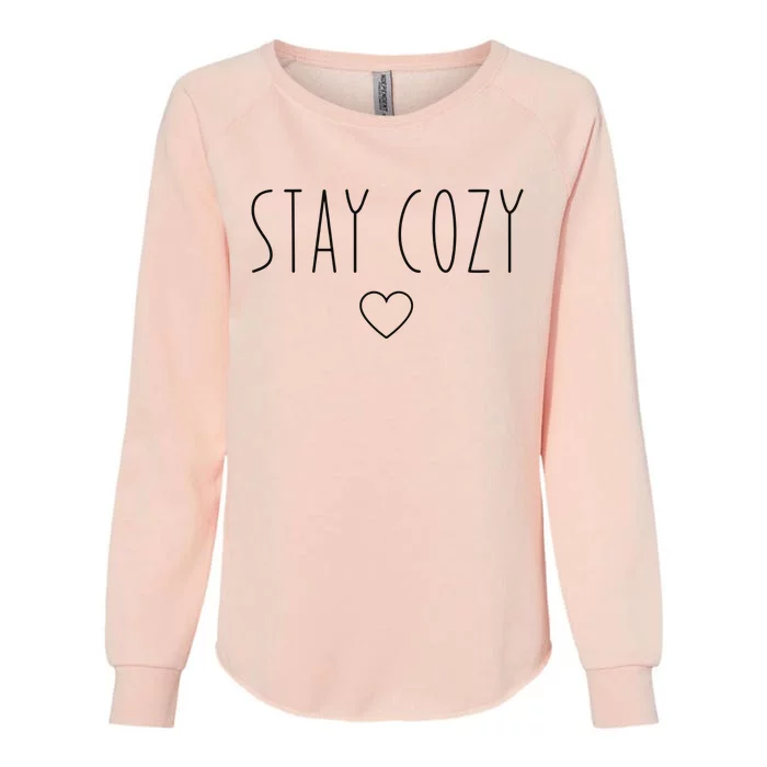 Stay Cozy Womens California Wash Sweatshirt