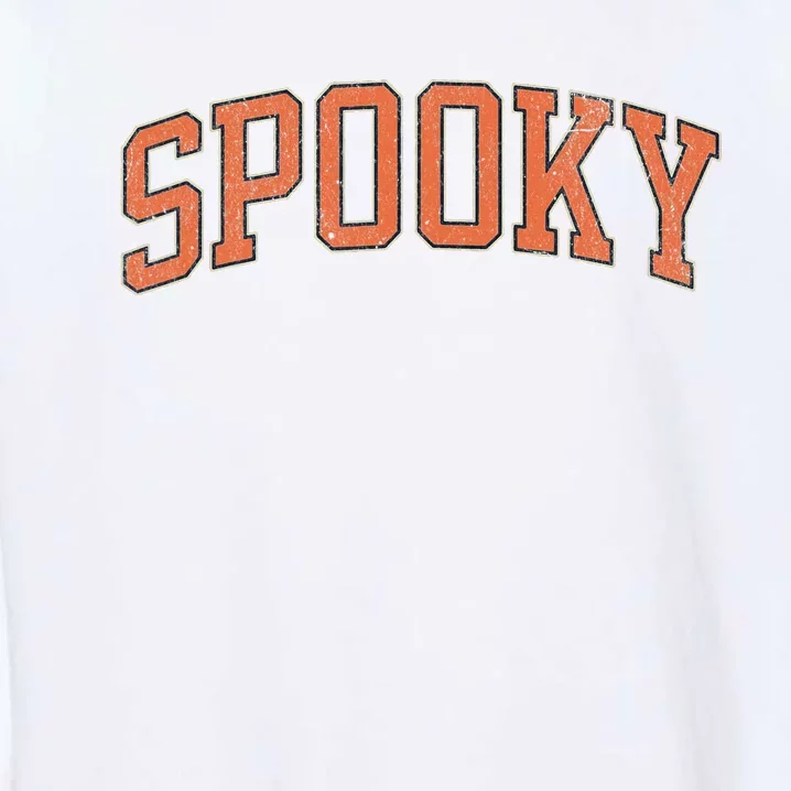 Spooky Collage Style Stay Spooky Fall Halloween Garment-Dyed Sweatshirt