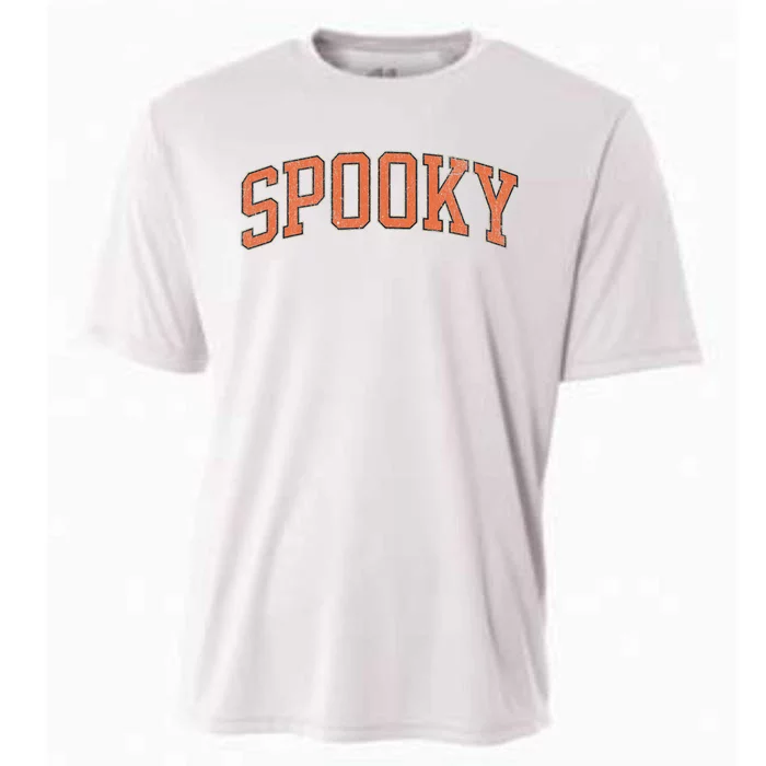 Spooky Collage Style Stay Spooky Fall Halloween Cooling Performance Crew T-Shirt