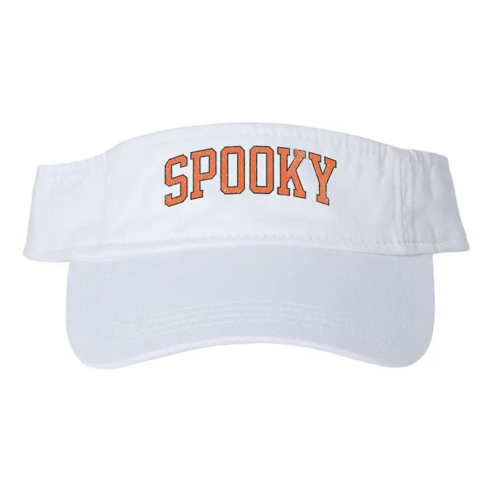 Spooky Collage Style Stay Spooky Fall Halloween Valucap Bio-Washed Visor