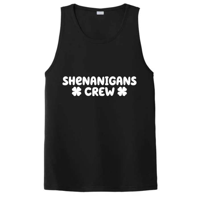 Shenanigans Crew St Patricks Day Performance Tank