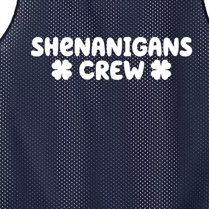 Shenanigans Crew St Patricks Day Mesh Reversible Basketball Jersey Tank