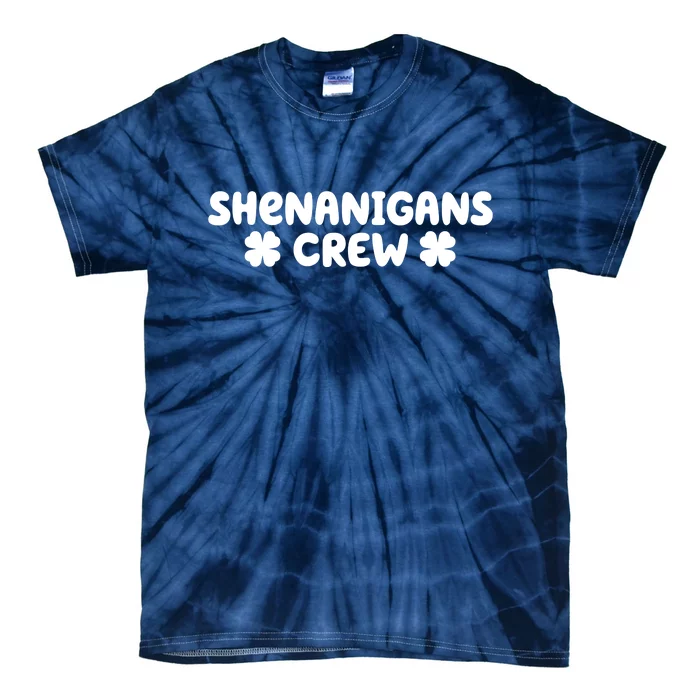 Shenanigans Crew St Patricks Day Tie-Dye T-Shirt