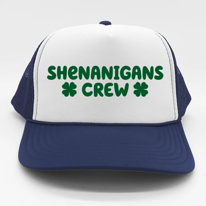 Shenanigans Crew St Patricks Day Trucker Hat