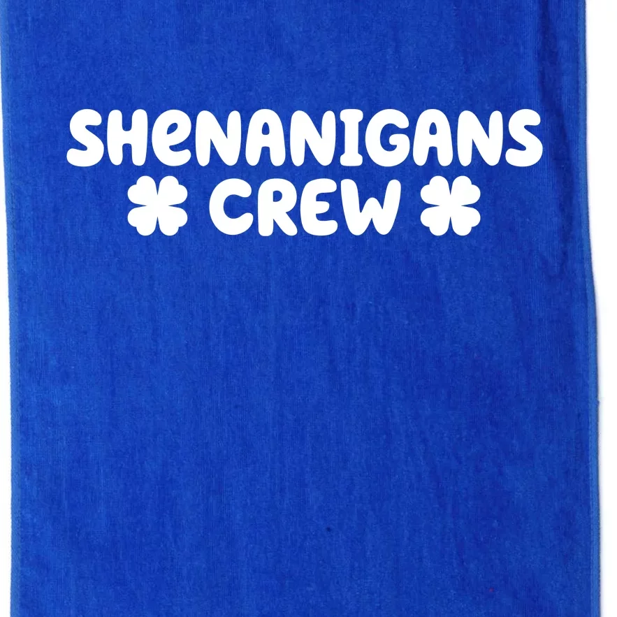 Shenanigans Crew St Patricks Day Platinum Collection Golf Towel