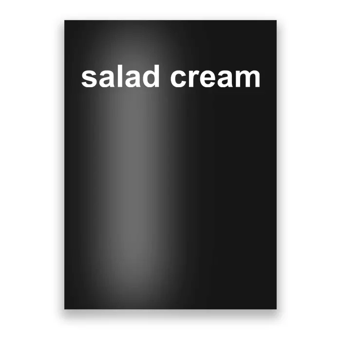 SALAD CREAM Poster