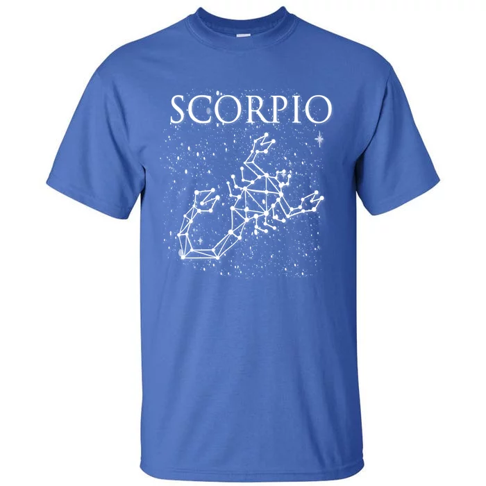 Scorpio Constellation Scorpio Astrology Symbol Gift Tall T-Shirt