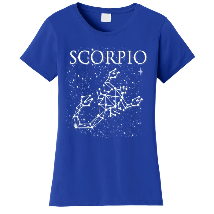 Scorpio Constellation Scorpio Astrology Symbol Gift Women's T-Shirt