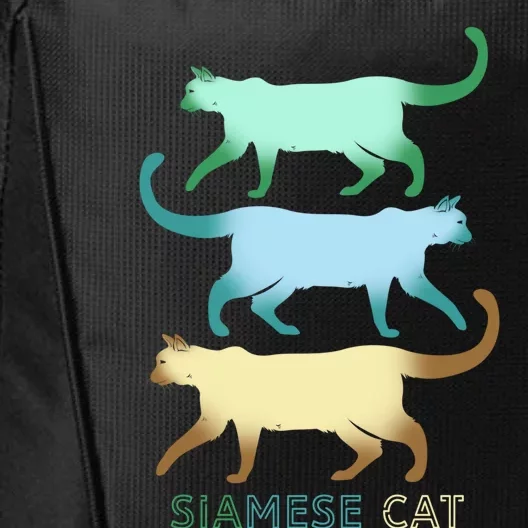 Siamese Cat Squad For Siamese Cat Family Great Gift City Backpack